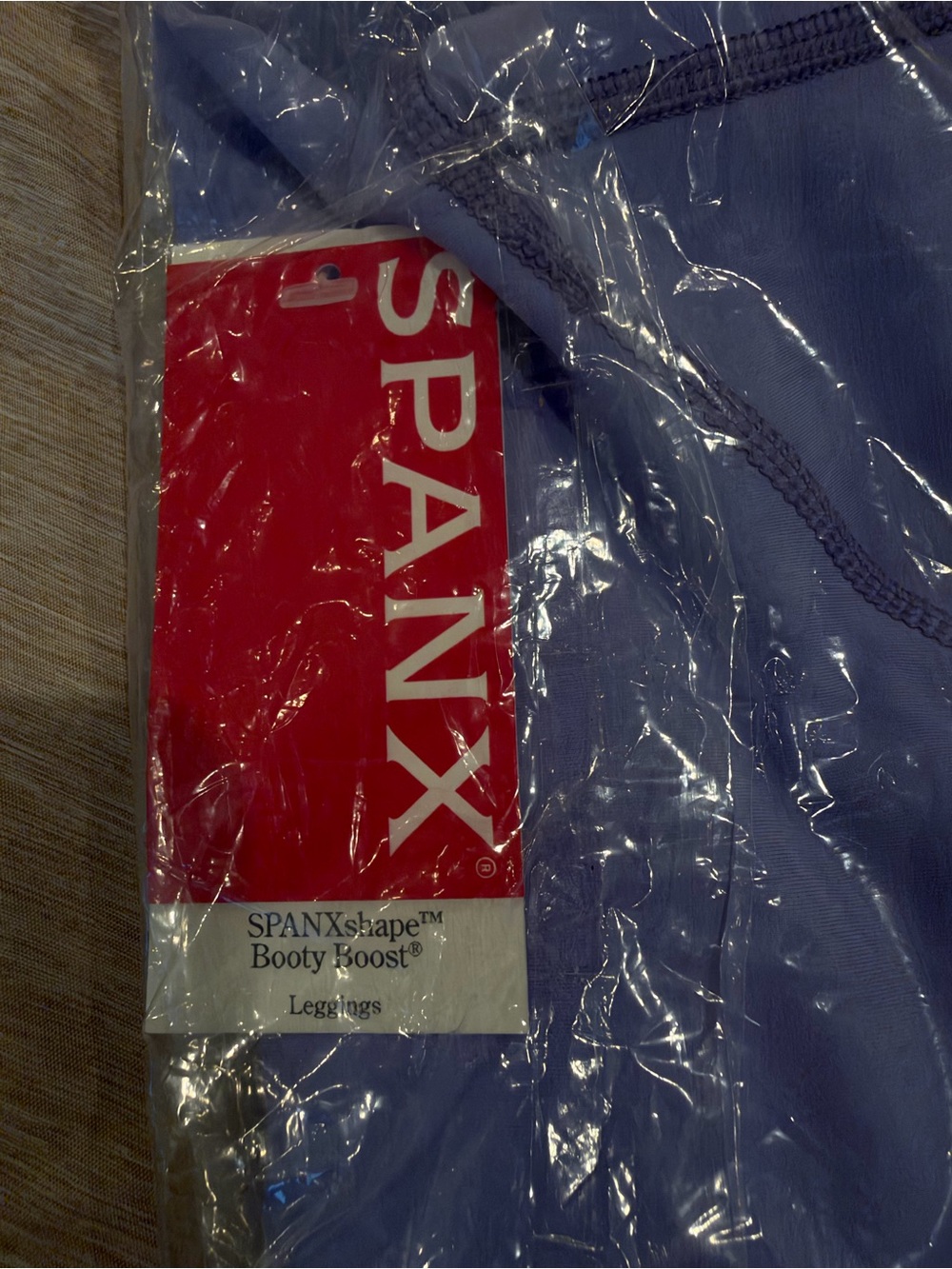 SPANX Lavender Booty Boost Leggings